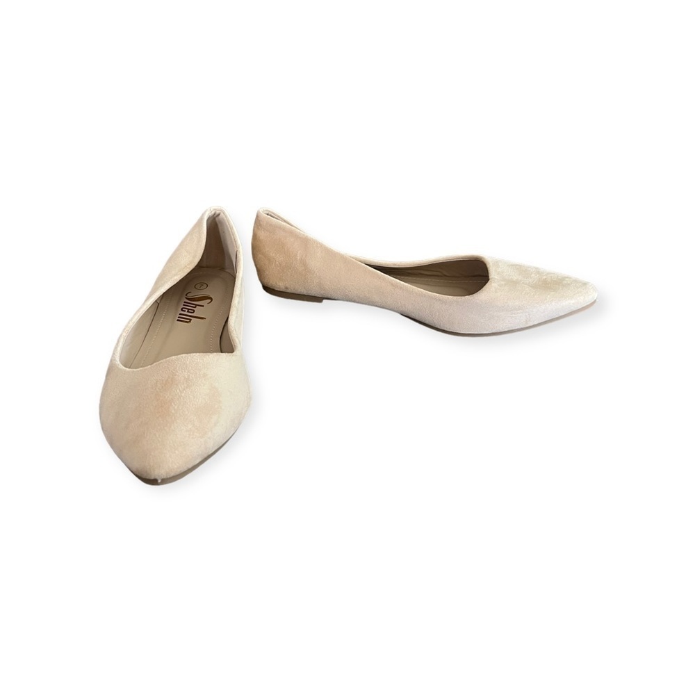 Sheln flats shoes nude beuge Size 7